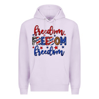 Lilac Freedom freedom freedom Premium Hoodie - Neo Western