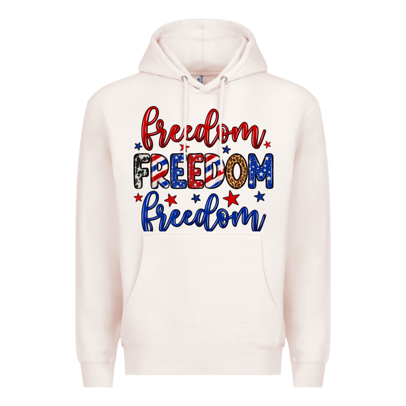 Freedom Freedom Freedom Premium Hoodie by Neo Western | Teevron
