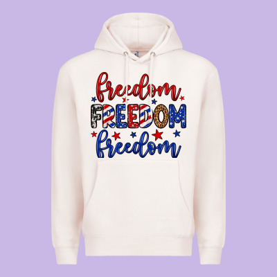 Freedom Freedom Freedom Premium Hoodie Designed By Neo Western