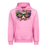 Fuchsia Pink halloween girl Urban Hoodie - CowhideDigitalArt