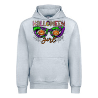 Heather Grey halloween girl Urban Hoodie - CowhideDigitalArt
