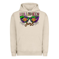 Pigment French Oak halloween girl Urban Hoodie - CowhideDigitalArt