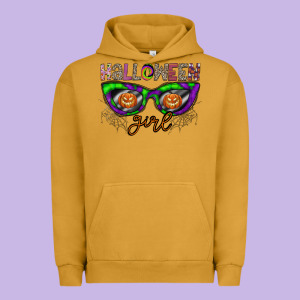 Halloween Girl Urban Hoodie Designed By Cowhidedigitalart