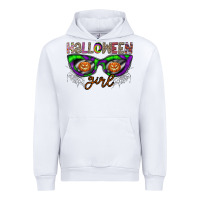 White halloween girl Urban Hoodie - CowhideDigitalArt