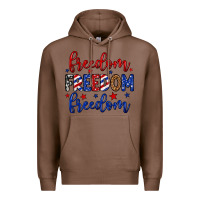 Chestnut Freedom freedom freedom Premium Hoodie - Neo Western