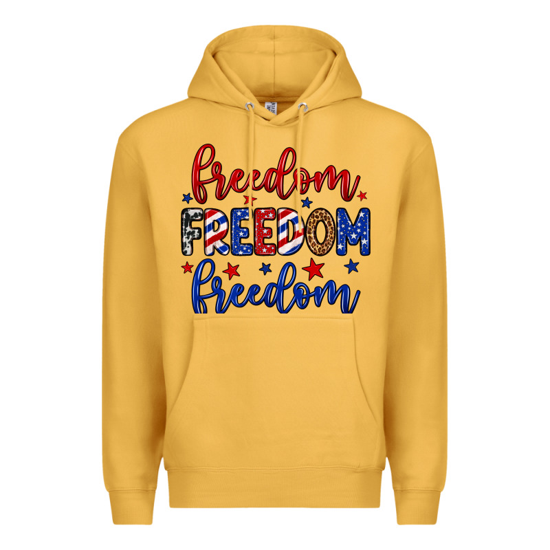 Freedom Freedom Freedom Premium Hoodie by Neo Western | Teevron