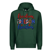 Sports Green Freedom freedom freedom Premium Hoodie - Neo Western