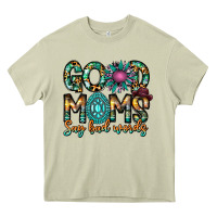 Mossy Good Moms Say Bad Words Heavy Core Tee - CowhideDigitalArt