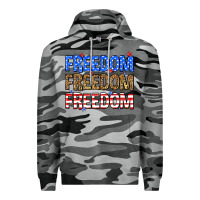 Slate Camo Freedom freedom freedom Premium Hoodie - Neo Western