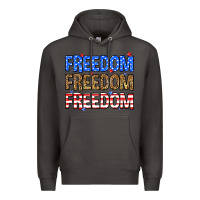 Smoke Freedom freedom freedom Premium Hoodie - Neo Western