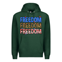 Sports Green Freedom freedom freedom Premium Hoodie - Neo Western