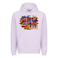 Lilac Land that we love 4th of july Premium Hoodie - CowGirlArtShop