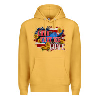 Mustard Land that we love 4th of july Premium Hoodie - CowGirlArtShop