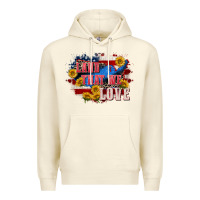 Sandshell Land that we love 4th of july Premium Hoodie - CowGirlArtShop