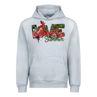 Heather Grey love summer Urban Hoodie - SublimationCraftShop