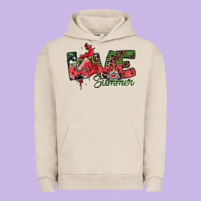 Love Summer Urban Hoodie Designed By Sublimationcraftshop