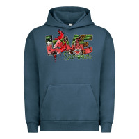 Pigment Midnight Navy love summer Urban Hoodie - SublimationCraftShop