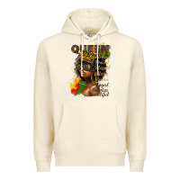 Sandshell afro queen juneteenth Premium Hoodie - HRA Design Shop