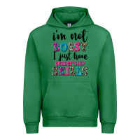 Emerald ı'm not bossy ı just have leadership skills Urban Hoodie - FaDigitalArtStudio