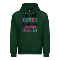 Forest Green ı'm not bossy ı just have leadership skills Urban Hoodie - FaDigitalArtStudio