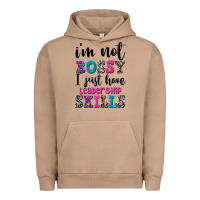 Pigment Burro ı'm not bossy ı just have leadership skills Urban Hoodie - FaDigitalArtStudio