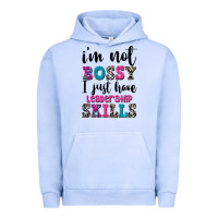 Pigment Grape Ice ı'm not bossy ı just have leadership skills Urban Hoodie - FaDigitalArtStudio