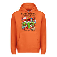 Carrot it's fine we're fine everythıng is fine! Premium Hoodie - FaDigitalArtStudio