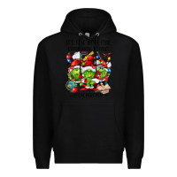 Black it's fine we're fine everythıng is fine! Premium Hoodie - FaDigitalArtStudio