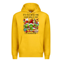 Lemon it's fine we're fine everythıng is fine! Premium Hoodie - FaDigitalArtStudio