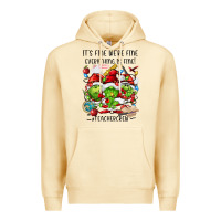 Pina Colada it's fine we're fine everythıng is fine! Premium Hoodie - FaDigitalArtStudio