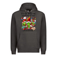 Smoke it's fine we're fine everythıng is fine! Premium Hoodie - FaDigitalArtStudio