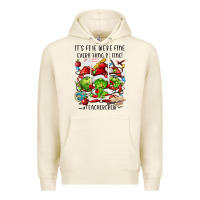 Tofu it's fine we're fine everythıng is fine! Premium Hoodie - FaDigitalArtStudio