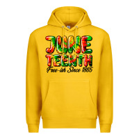 Lemon juneteenth free ish since 1865 Premium Hoodie - HRA Design Shop