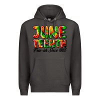 Smoke juneteenth free ish since 1865 Premium Hoodie - HRA Design Shop