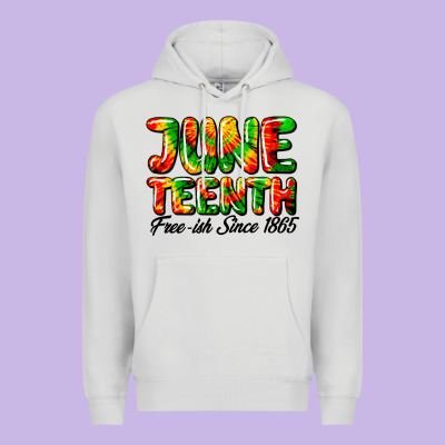 Juneteenth Free Ish Since 1865 Premium Hoodie Designed By Hra Design Shop