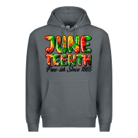 Rock juneteenth free ish since 1865 Premium Hoodie - HRA Design Shop