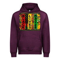 Mauve Wine black lives matter tumbler Urban Hoodie - HRA Design Shop