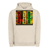 Pigment French Oak black lives matter tumbler Urban Hoodie - HRA Design Shop