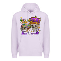Lilac king cake calories don't count skull Premium Hoodie - FaDigitalArtStudio
