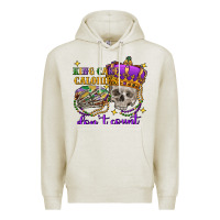 Oatmeal Heather king cake calories don't count skull Premium Hoodie - FaDigitalArtStudio