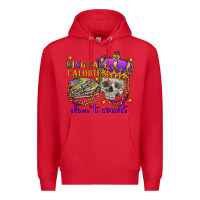 Red king cake calories don't count skull Premium Hoodie - FaDigitalArtStudio