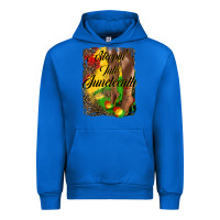 Cobalt steppin'  into juneteenth Urban Hoodie - HRA Design Shop