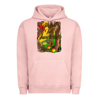 Pigment Salmon steppin'  into juneteenth Urban Hoodie - HRA Design Shop