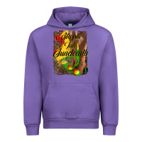 Tulip steppin'  into juneteenth Urban Hoodie - HRA Design Shop