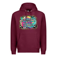 Burgundy summer vibes Premium Hoodie - SublimationCraftShop