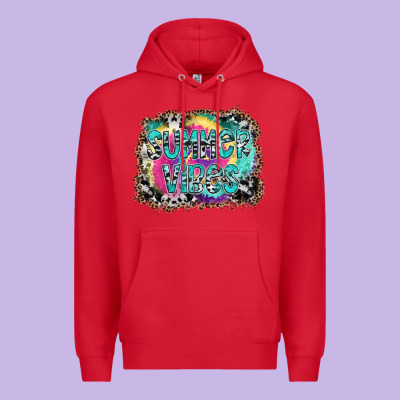 Summer Vibes Premium Hoodie Designed By Sublimationcraftshop