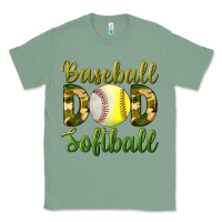Sage Baseball Dad Softball Classic Tee - BundleAndBundleShop