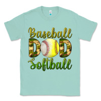 Seafoam Baseball Dad Softball Classic Tee - BundleAndBundleShop