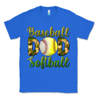 True Royal Baseball Dad Softball Classic Tee - BundleAndBundleShop