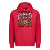 Cardinal i dont need a mood ring i have a face Premium Hoodie - CowhideDigitalArt